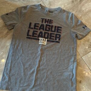 NY GIANTS UnderArmor combine authentic tshirt